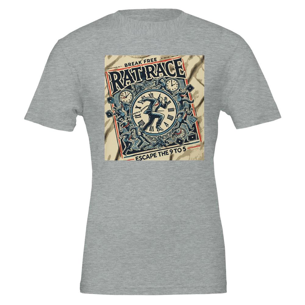 ESCAPE RAT RACE Premium T-shirt | Bella + Canvas 3001