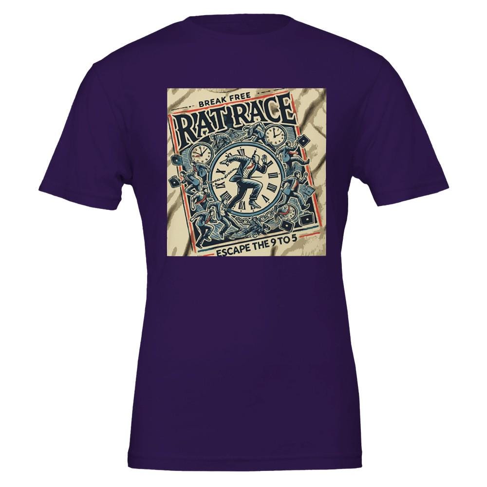 ESCAPE RAT RACE Premium T-shirt | Bella + Canvas 3001