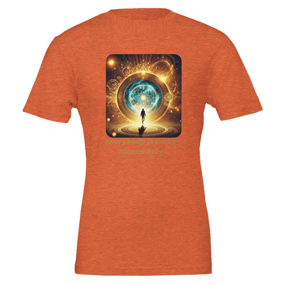 Going Somewhere Premium Unisex Crewneck T-shirt | Bella + Canvas 3001