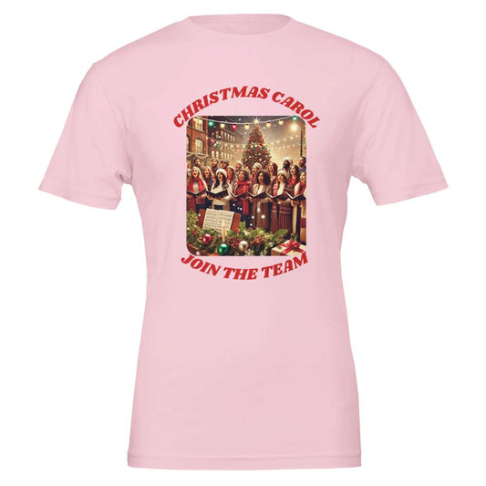 CHRISTMAS CAROL Premium Unisex Crewneck T-shirt | Bella + Canvas 3001