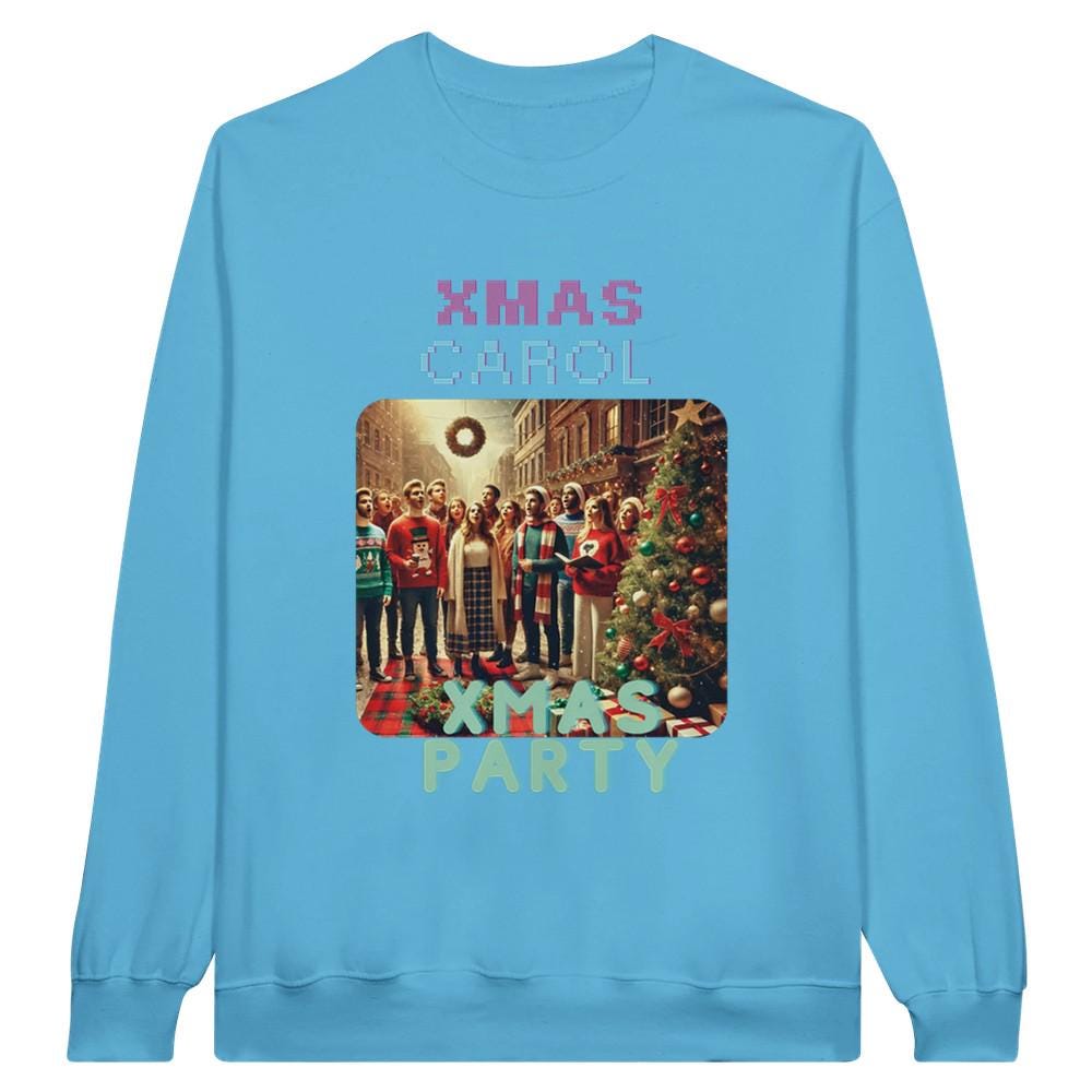 XMAS PARTY Midweight Fleece Adult Crewneck Sweatshirt | Gildan SF000