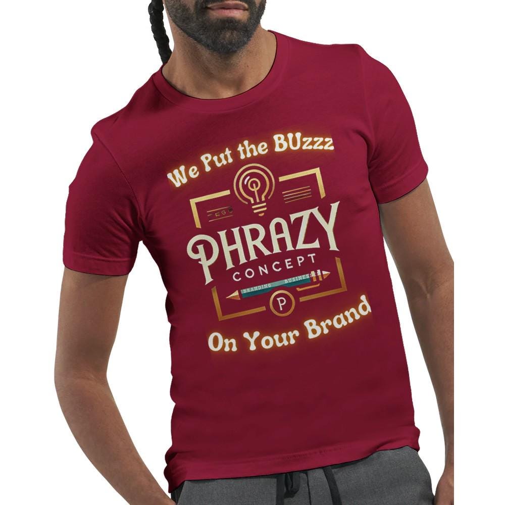 PHRAZY CONCEPT Premium Unisex Crewneck T-shirt | Bella + Canvas 3001