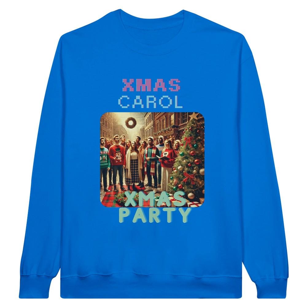 XMAS PARTY Midweight Fleece Adult Crewneck Sweatshirt | Gildan SF000