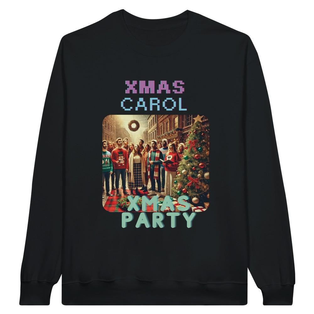 XMAS PARTY Midweight Fleece Adult Crewneck Sweatshirt | Gildan SF000