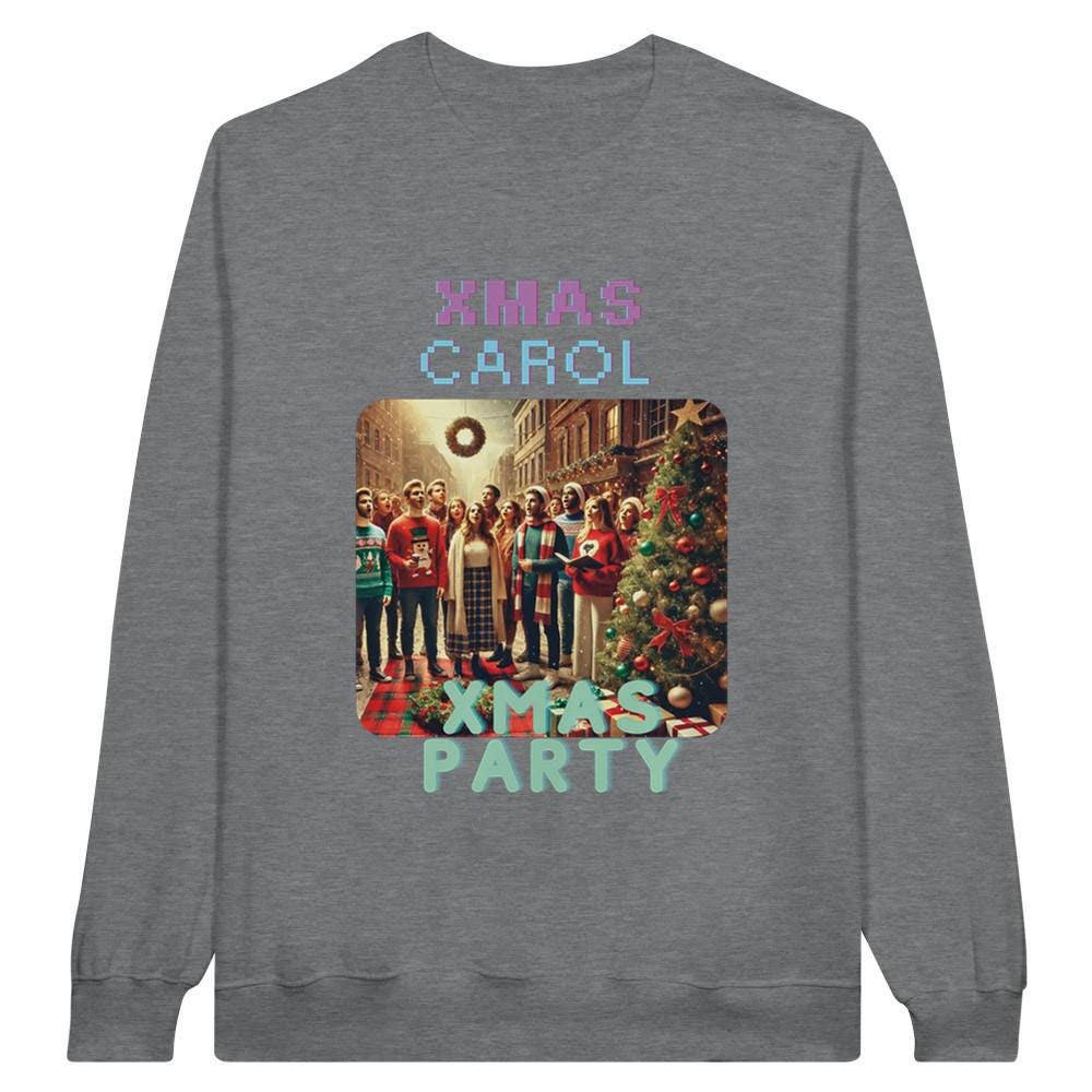 XMAS PARTY Midweight Fleece Adult Crewneck Sweatshirt | Gildan SF000