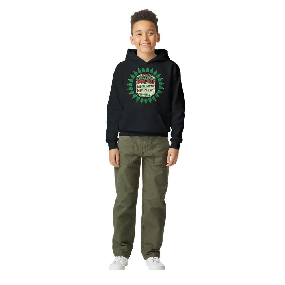 NUTY OR NICE Midweight Fleece Youth Hoodie | Gildan SF500B