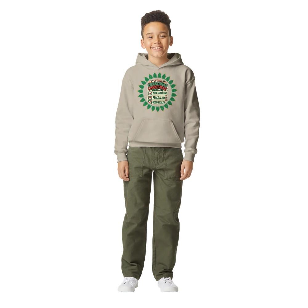 NUTY OR NICE Midweight Fleece Youth Hoodie | Gildan SF500B