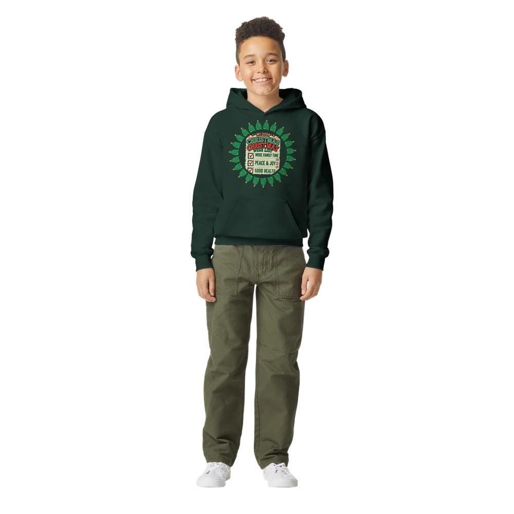 NUTY OR NICE Midweight Fleece Youth Hoodie | Gildan SF500B
