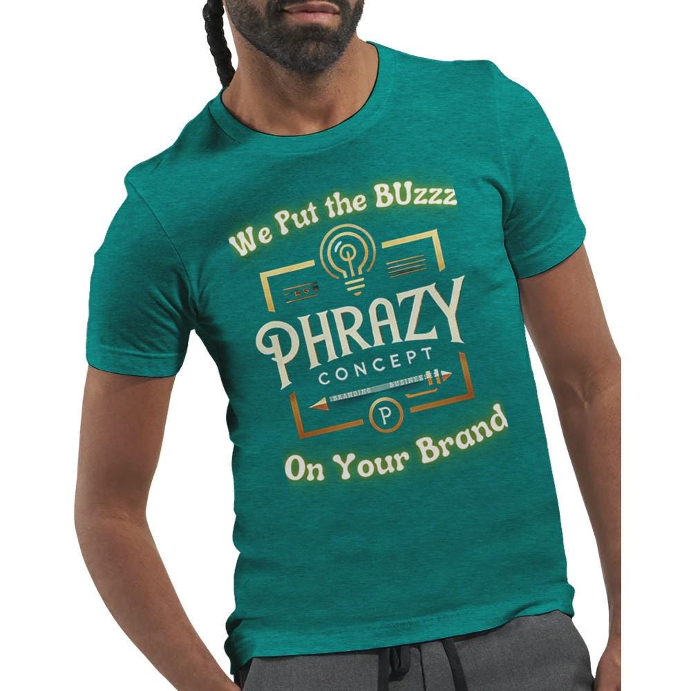 PHRAZY CONCEPT Premium Unisex Crewneck T-shirt | Bella + Canvas 3001
