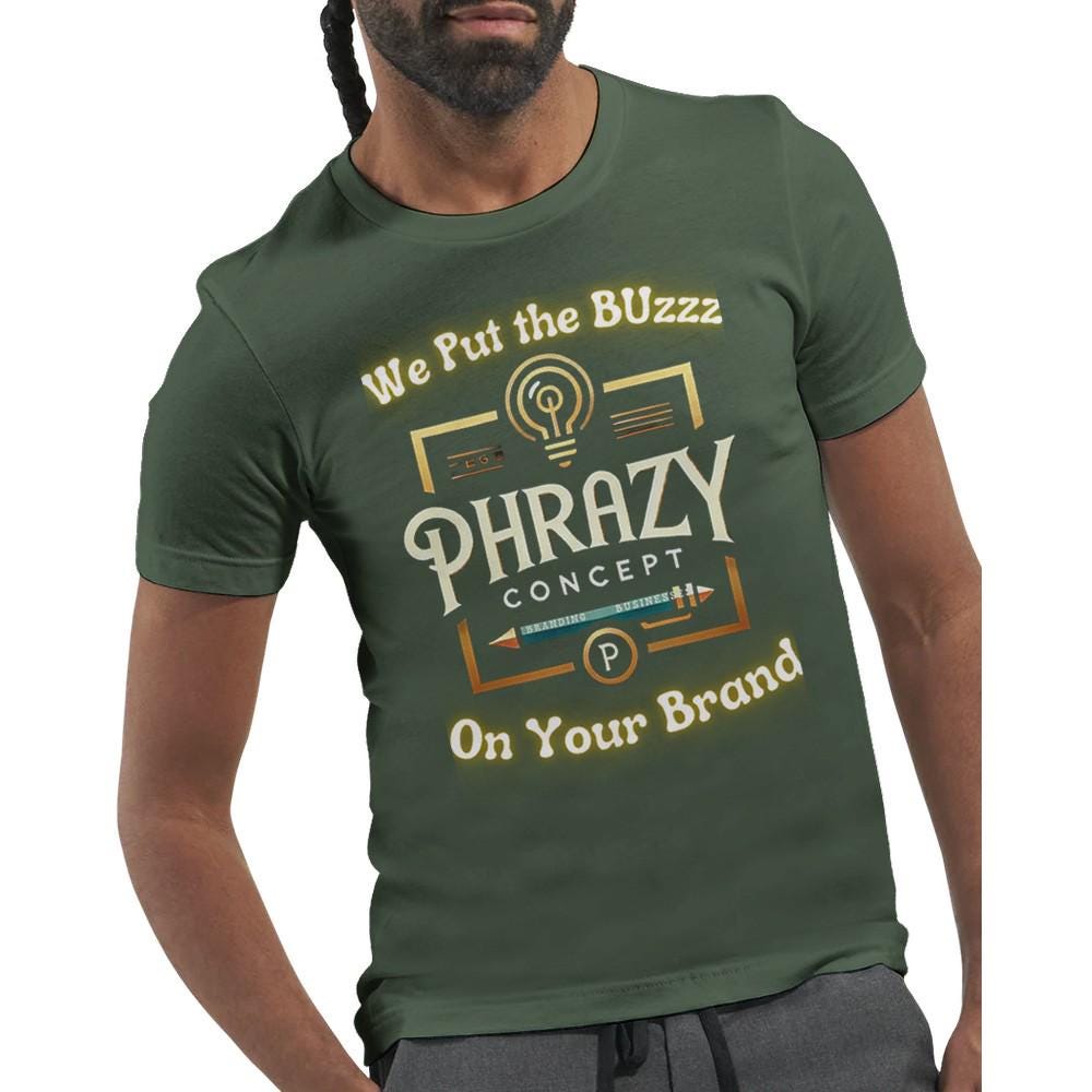 PHRAZY CONCEPT Premium Unisex Crewneck T-shirt | Bella + Canvas 3001
