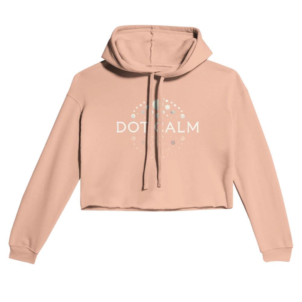 Cropped DOT.CALM Hoodie - Stylish & Comfortable - Handmade Wardrobe Staple