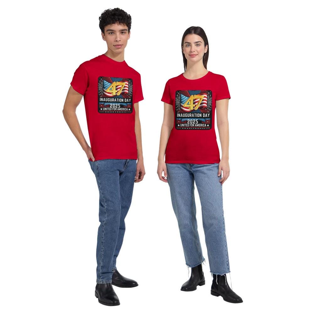 United For America T-Shirt | Durable Cotton Tee | Classic Fit, Everyday Wear