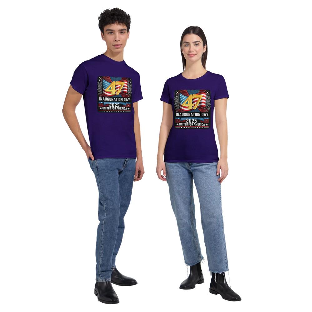 United For America T-Shirt | Durable Cotton Tee | Classic Fit, Everyday Wear