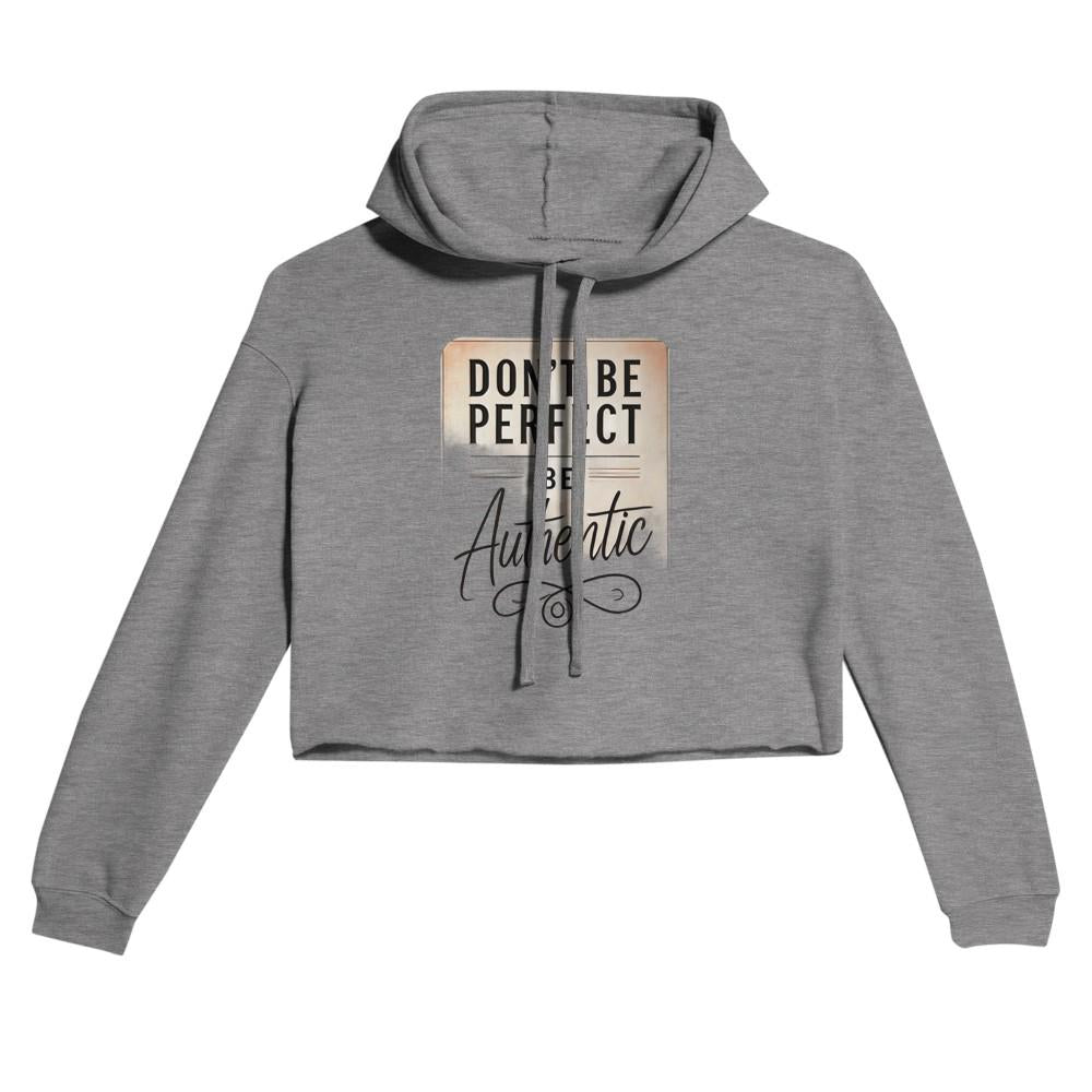 Don't Be Perfect Hoodie - Stylish Comfort, Raw Hem Design - Must-Have Wardrobe Staple