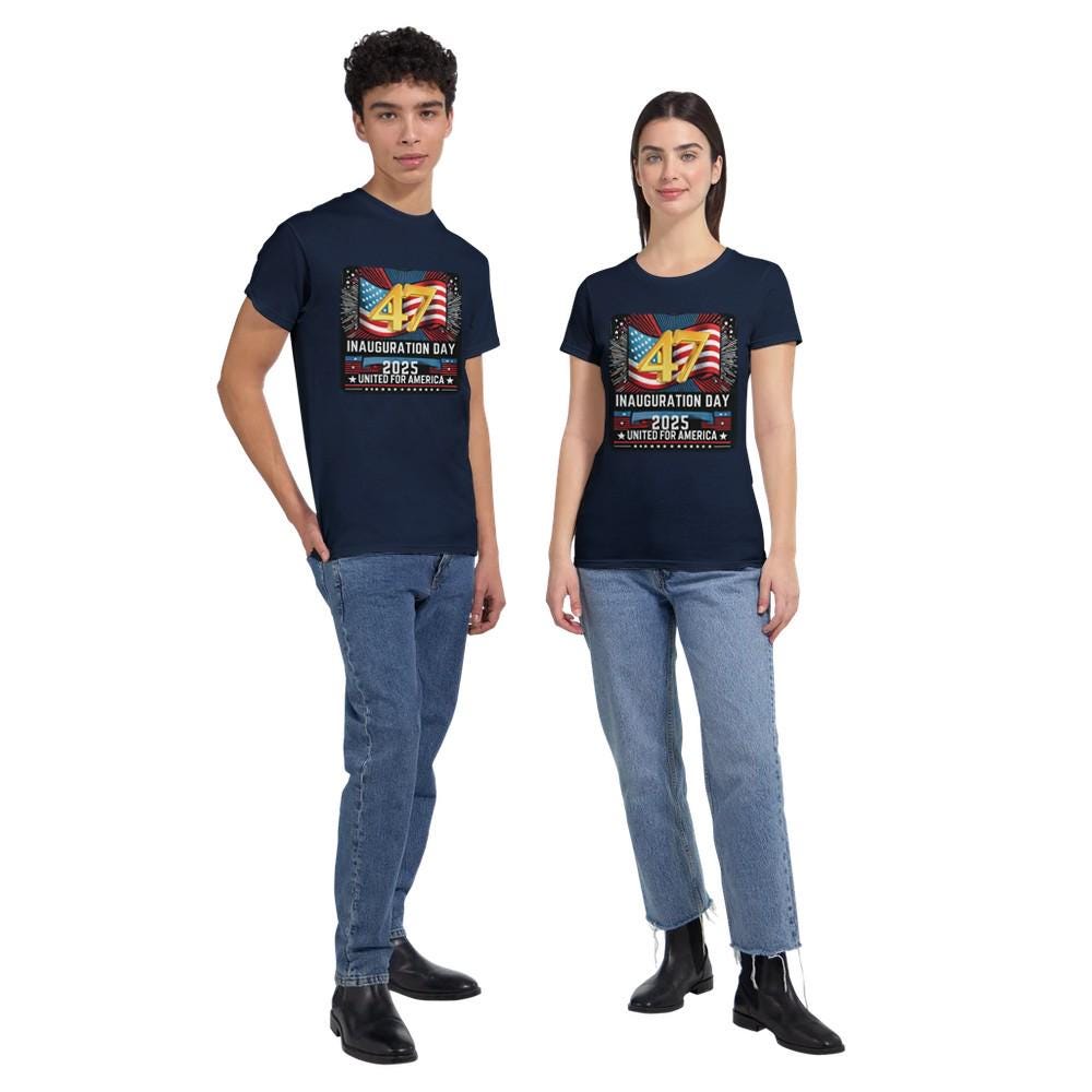 United For America T-Shirt | Durable Cotton Tee | Classic Fit, Everyday Wear