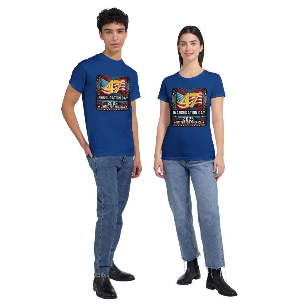United For America T-Shirt | Durable Cotton Tee | Classic Fit, Everyday Wear