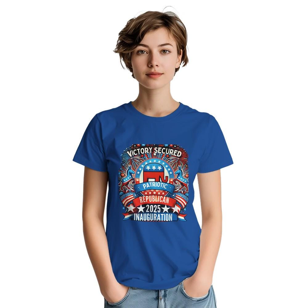 Victory Secured T-Shirt - Premium Cotton Tee | Gift for Politics Lover