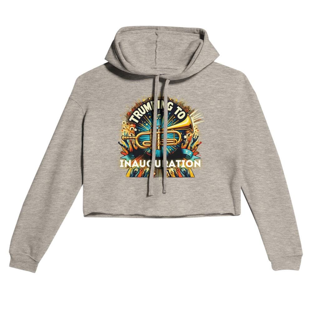 Trumping Cropped Hoodie - Trendy & Comfy Casual Wear - Must-Have Fashion Staple