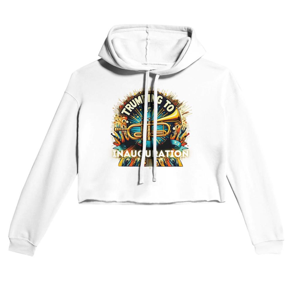 Trumping Cropped Hoodie - Trendy & Comfy Casual Wear - Must-Have Fashion Staple