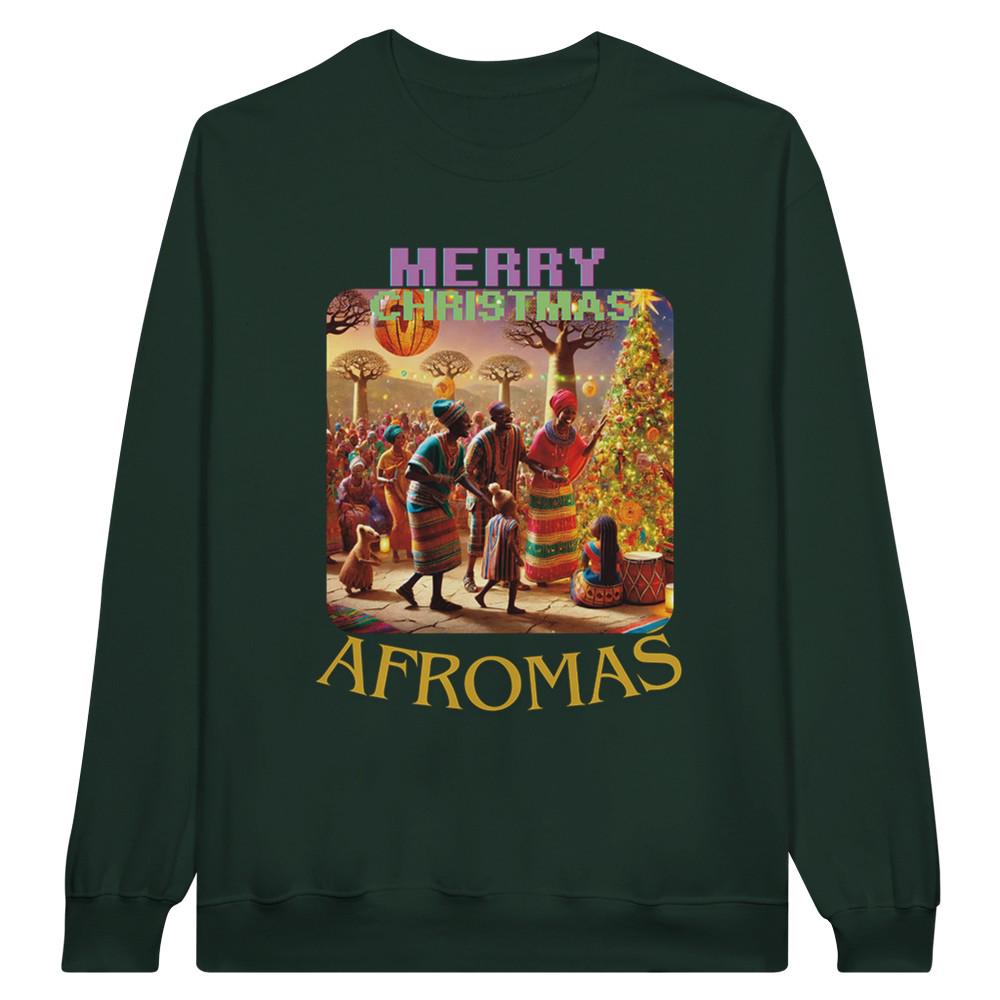 AFROMAS - II: Midweight Fleece Adult Crewneck Sweatshirt | Gildan SF000
