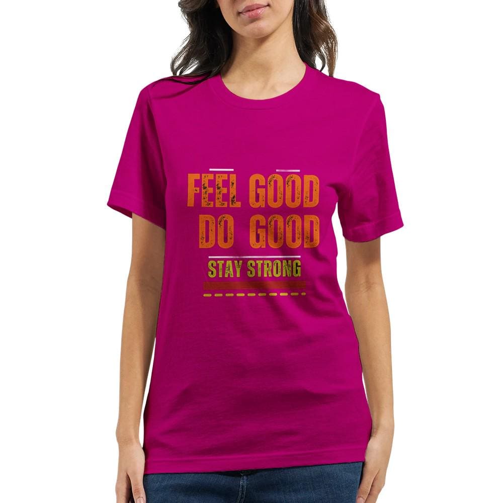 FEEL GOOD  Premium Unisex Crewneck T-shirt | Bella + Canvas 3001