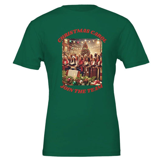 CHRISTMAS CAROL Premium Unisex Crewneck T-shirt | Bella + Canvas 3001