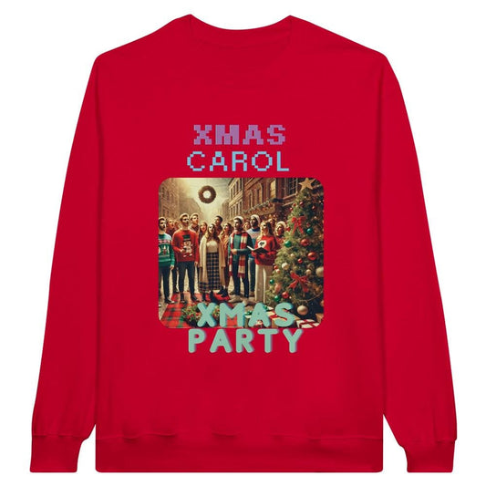 XMAS PARTY Midweight Fleece Adult Crewneck Sweatshirt | Gildan SF000