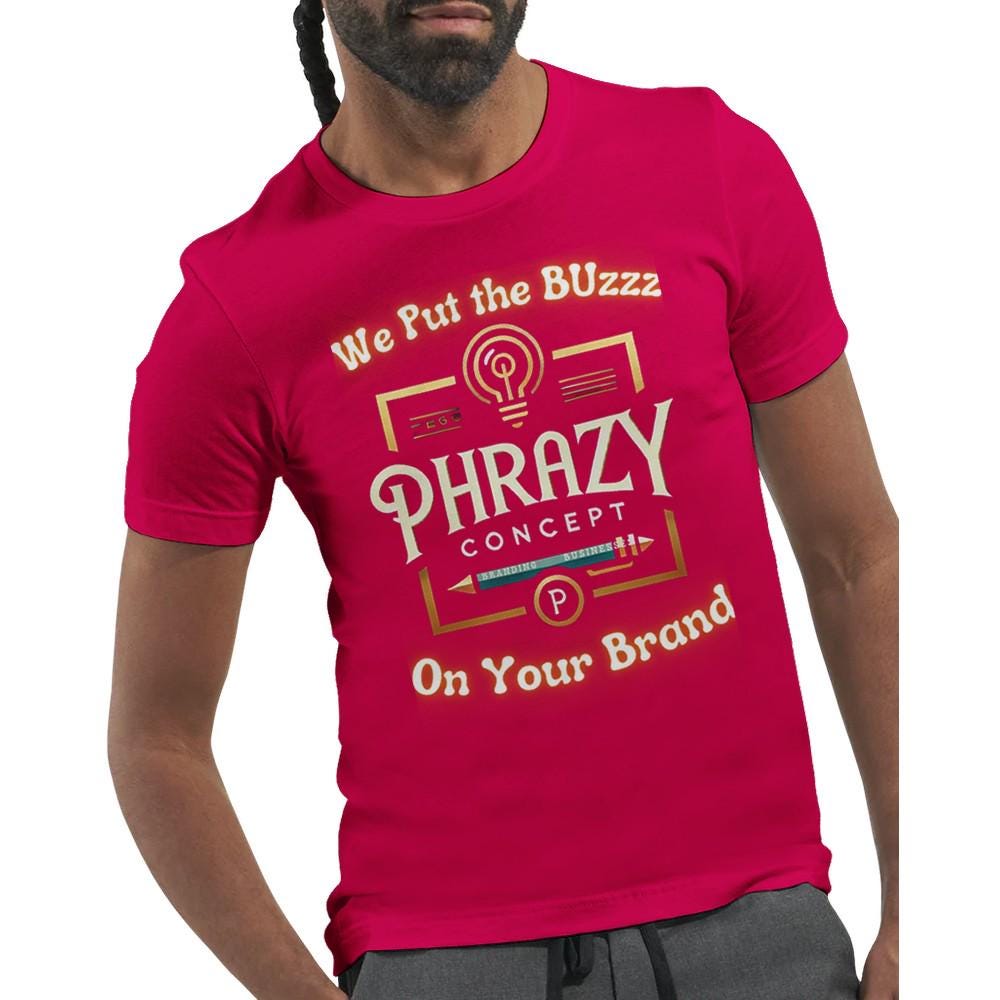 PHRAZY CONCEPT Premium Unisex Crewneck T-shirt | Bella + Canvas 3001