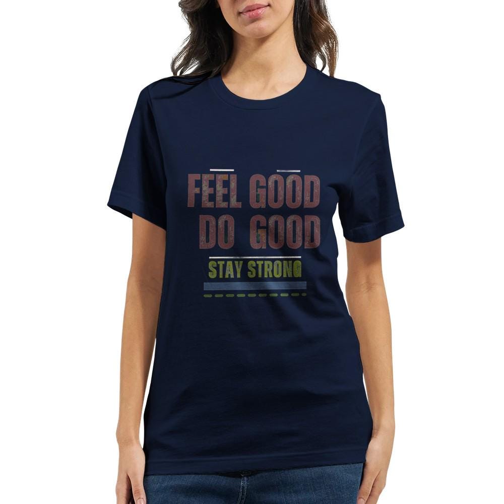 FEEL GOOD  Premium Unisex Crewneck T-shirt | Bella + Canvas 3001