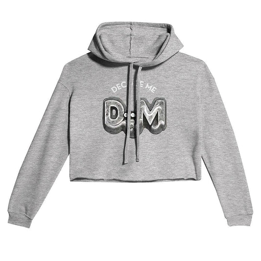 Chic Cropped DM Hoodie for Women - Stylish & Comfy | Custom Made Fashion