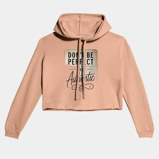 Don't Be Perfect Hoodie - Stylish Comfort, Raw Hem Design - Must-Have Wardrobe Staple