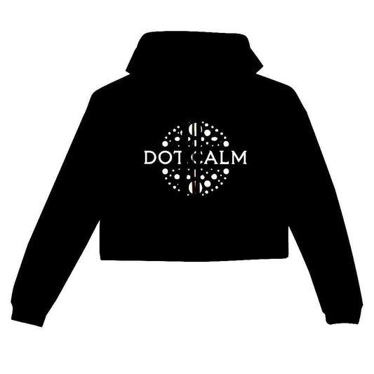 Cropped DOT.CALM Hoodie - Stylish & Comfortable - Handmade Wardrobe Staple