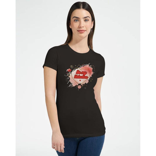 Be My Valentine T-Shirt - Cute & Comfy Gift for Her - 100% Cotton Tee
