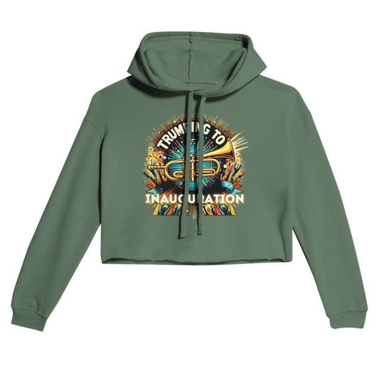 Trumping Cropped Hoodie - Trendy & Comfy Casual Wear - Must-Have Fashion Staple